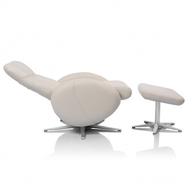 Fauteuil relax design avec repose-pieds FEROE