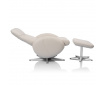 Fauteuil relax design avec repose-pieds FEROE