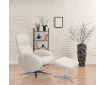 Fauteuil relax design avec repose-pieds FEROE