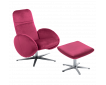 Fauteuil relax design avec repose-pieds FEROE