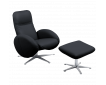 Fauteuil relax design avec repose-pieds FEROE