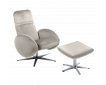 Fauteuil relax design avec repose-pieds FEROE