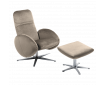 Fauteuil relax design avec repose-pieds FEROE