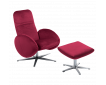 Fauteuil relax design avec repose-pieds FEROE