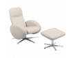 Fauteuil relax design avec repose-pieds FEROE