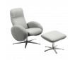 Fauteuil relax design avec repose-pieds FEROE