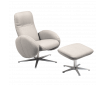 Fauteuil relax design avec repose-pieds FEROE