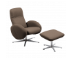 Fauteuil relax design avec repose-pieds FEROE