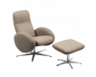 Fauteuil relax design avec repose-pieds FEROE