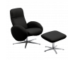 Fauteuil relax design avec repose-pieds FEROE