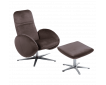 Fauteuil relax design avec repose-pieds FEROE