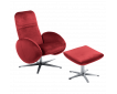 Fauteuil relax design avec repose-pieds FEROE