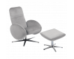 Fauteuil relax design avec repose-pieds FEROE