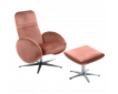 Fauteuil relax design avec repose-pieds FEROE