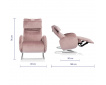 Fauteuil relaxation 3 moteurs MURANO