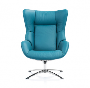 Fauteuil relax design avec repose-pieds STOCKHOLM