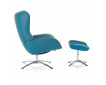 Fauteuil relax design avec repose-pieds STOCKHOLM