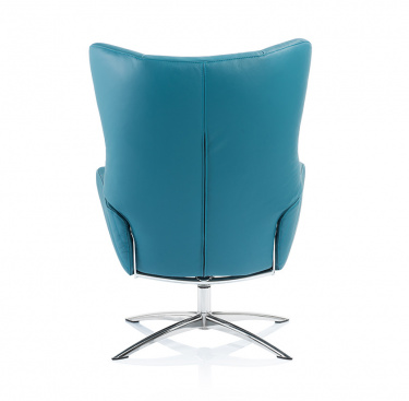 Fauteuil relax design avec repose-pieds STOCKHOLM