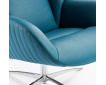 Fauteuil relax design avec repose-pieds STOCKHOLM