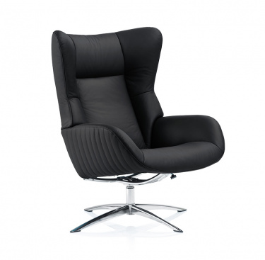 Fauteuil relax design avec repose-pieds STOCKHOLM