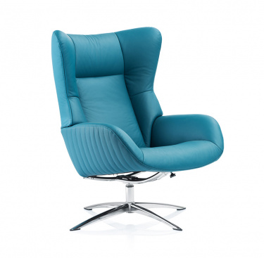 Fauteuil relax design avec repose-pieds STOCKHOLM