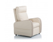 Fauteuil relaxation 1 moteur cuir bicolore FIDJI