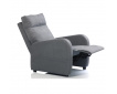 Fauteuil relaxation 1 moteur cuir bicolore FIDJI