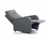 Fauteuil relaxation 2 moteurs cuir bicolore FIDJI