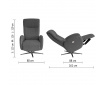 Fauteuil relaxation BALTIK 2 moteurs